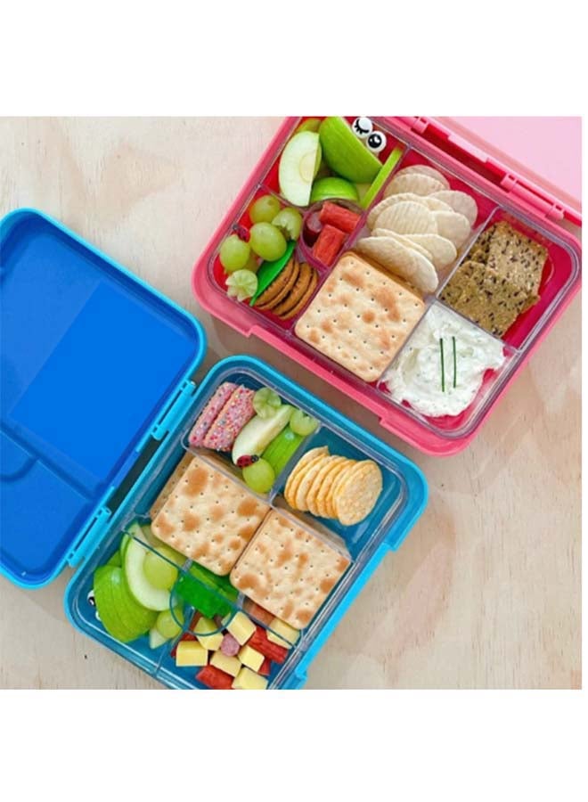 Sparkly Insulated Leakproof Bento Kids Lunch Box Wth 6 Compartments