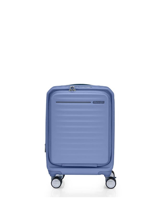 American Tourister Frontec Spinner Luggage Trolley Navy