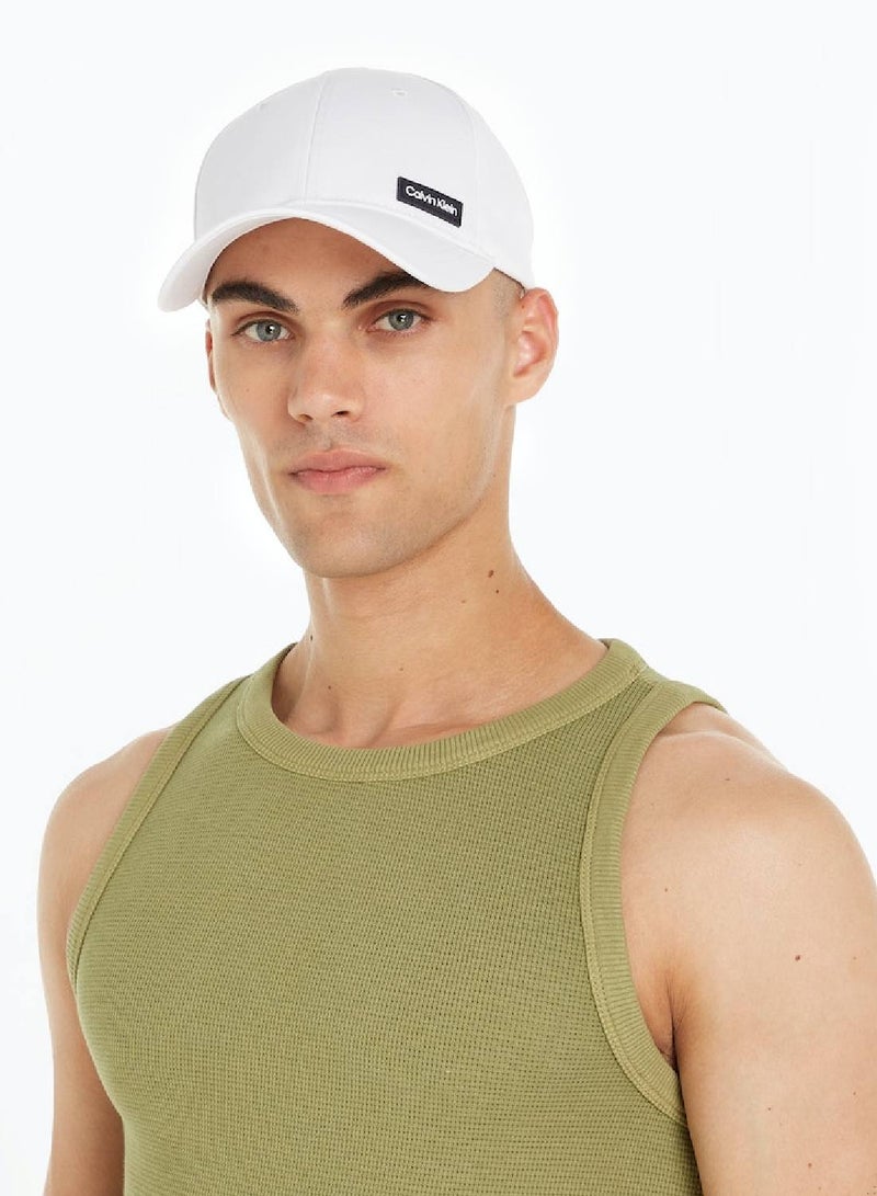 Men's Twill Cap -  organic cotton twill, Grey