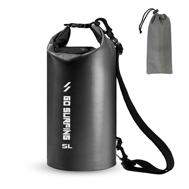 PVC Waterproof Roll Top Dry Bag 5Liters