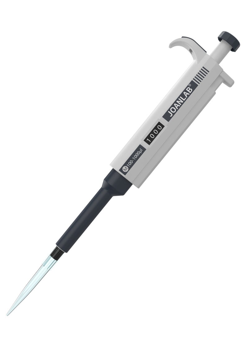 XQT Joanlab High Reliable Adjustable Single Channel Micro Pipette Microliter Volume Pipettor 0.1-2.5ul,0.5-10ul,10-100uL,100-1000uL,2-10mL Volumes  Laboratory Medicine Clinic hospital Home Veterinary