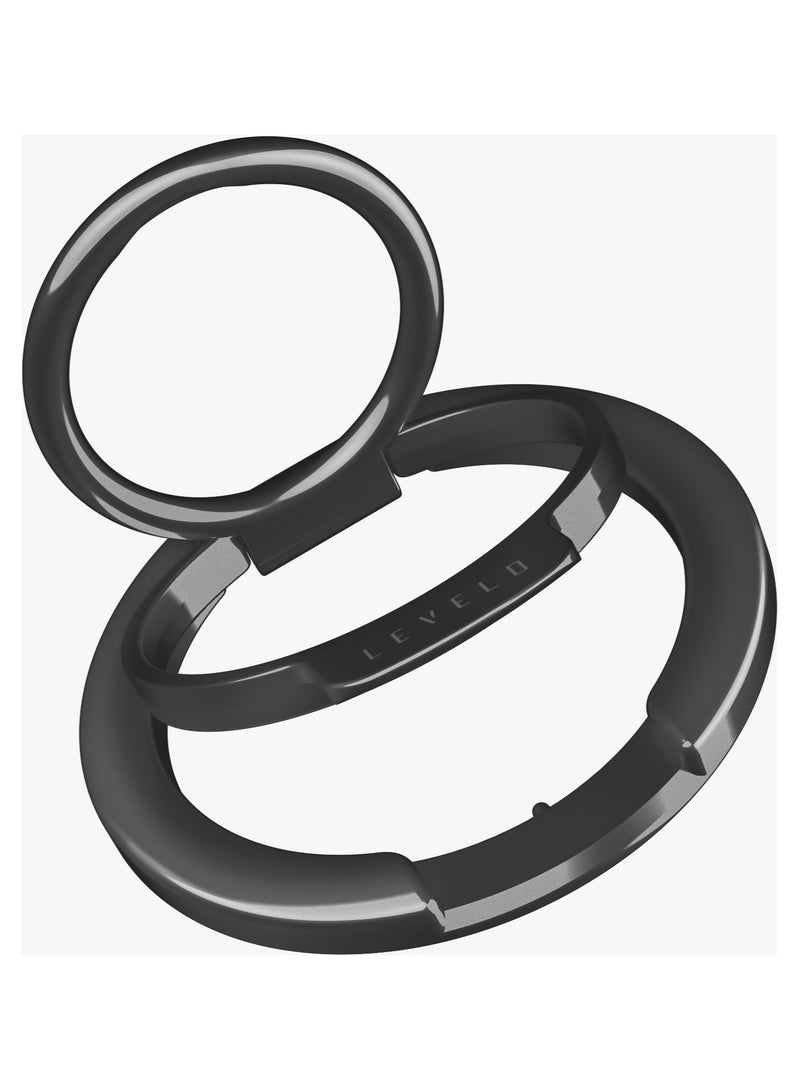 Luccio 2 in 1 Phone Ring Holder - Black