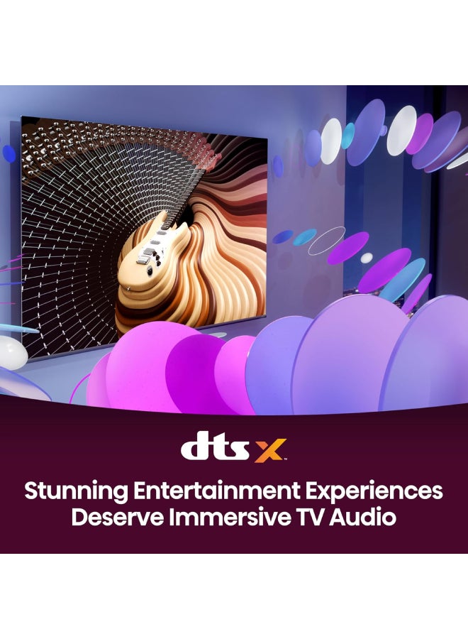50 Inch 4K A6K smart TV | VIDA system | Dolby Vision | HDR | 60HZ | Bluetooth | Wi-Fi | New design | (2 USB - 3 HDMI) | Model (2023) - 50A6K Black
