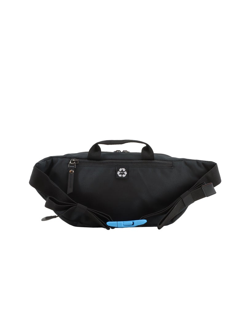 Discovery ICON  Waist Bag Black, Hip Bag With Adjustable Strap, RFID Pocket, Suitable For Travel, Outdoors, Gym, Hiking For Men And Women