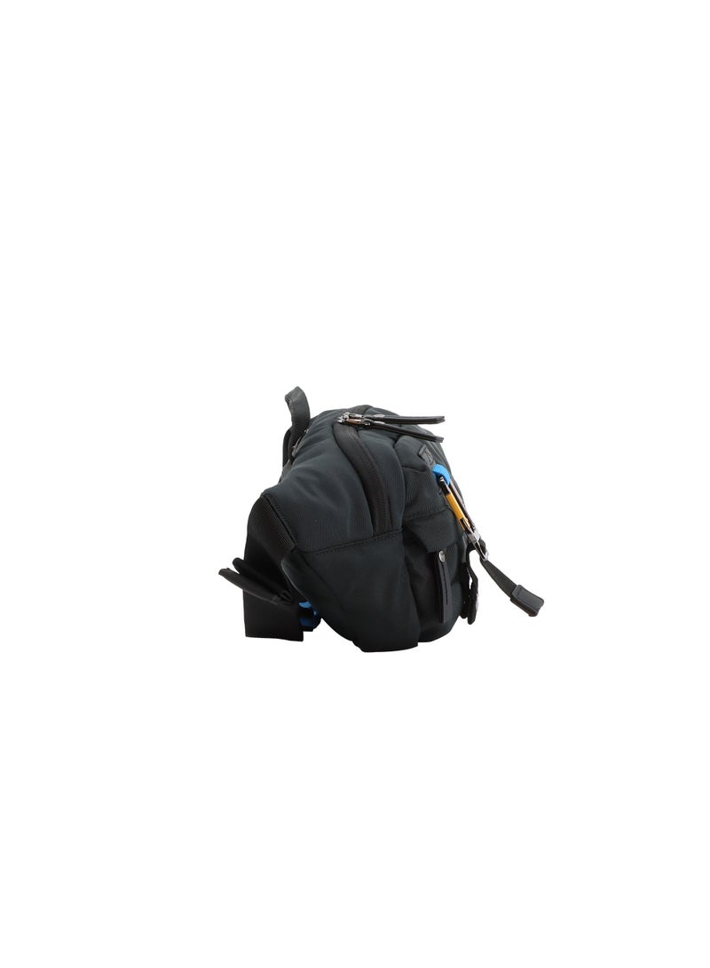 Discovery ICON  Waist Bag Black, Hip Bag With Adjustable Strap, RFID Pocket, Suitable For Travel, Outdoors, Gym, Hiking For Men And Women
