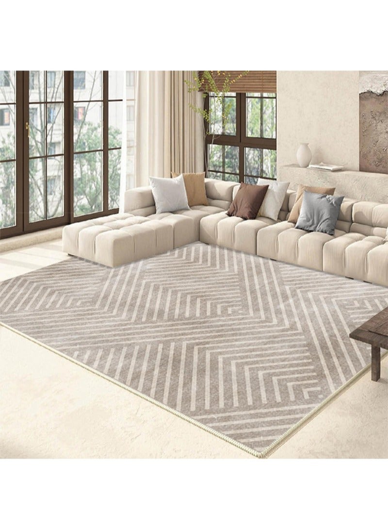 Modern Style Area Rug Imitation Cashmere Non-slip Super Soft Touch Living Room Bedroom Kitchen Decoration of Carpet Floor Rug 140x200cm