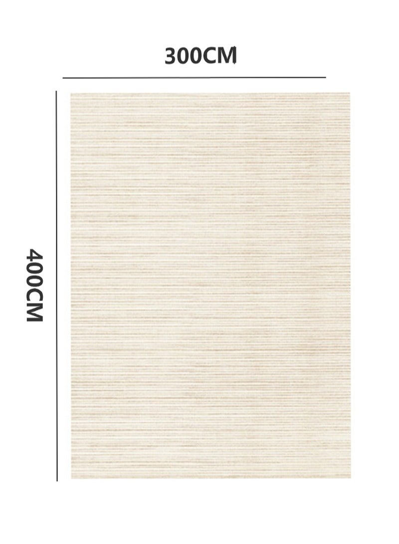 Large Area Rug Suitable for Living Room Bedroom Apartment Office Non-Slip Soft Modern Indoor Rug Stain Resistant Non-Shedding300 * 400CM