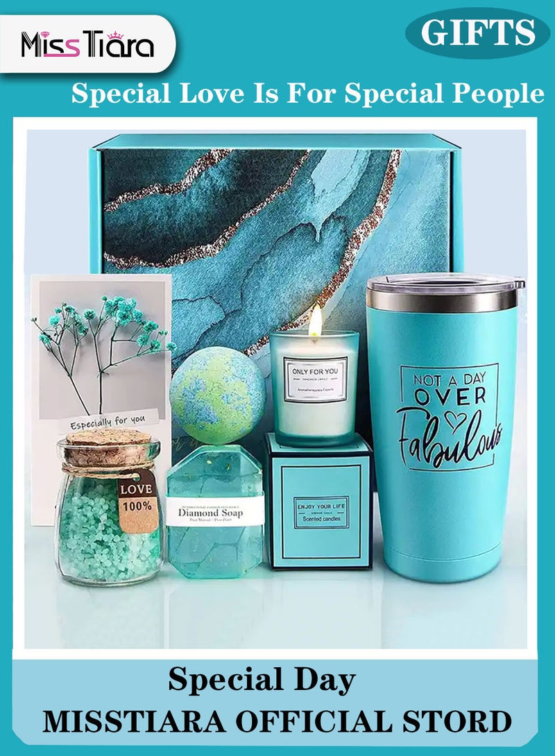Birthday Gifts for Women, Relaxing Spa Gift Basket Set, Unique Gift Ideas for Women, Gifts for Mom Sister Best Friend Wife, Coworker Teacher Nurse Gifts for Women