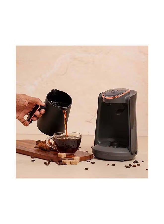 Turkish Coffee Maker 4Cups Brewing Capacity 600W Black