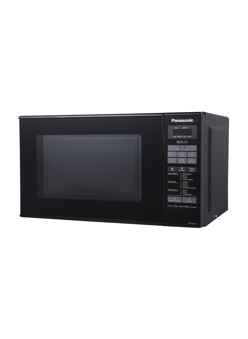 Solo Microwave Oven, 255mm Turntable, Child Safety lock, Auto Reheat, Touch Membrane Operations 20 L 800 W NN-ST266BVTG Black