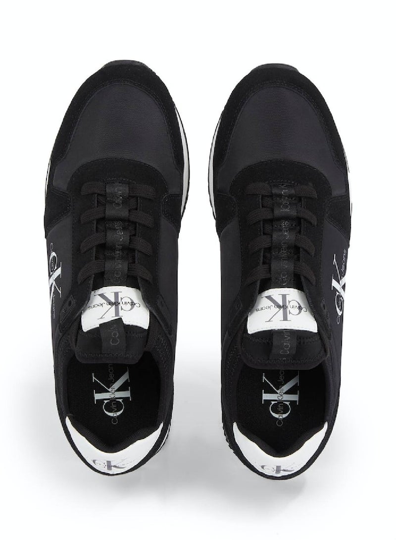 Men's Suede Trainers - Sued, Black