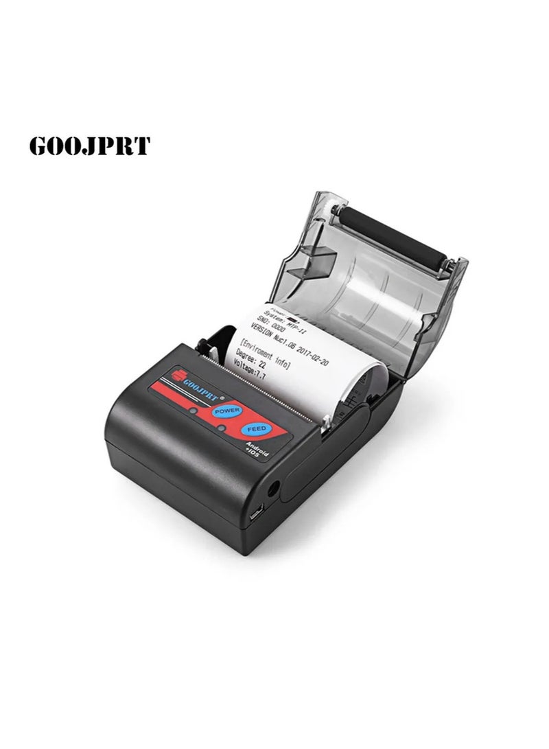MTP-2 Receipt Portable Printer Wireless Bluetooth Thermal Printer With USB Port for Android iOS Supermarket Club