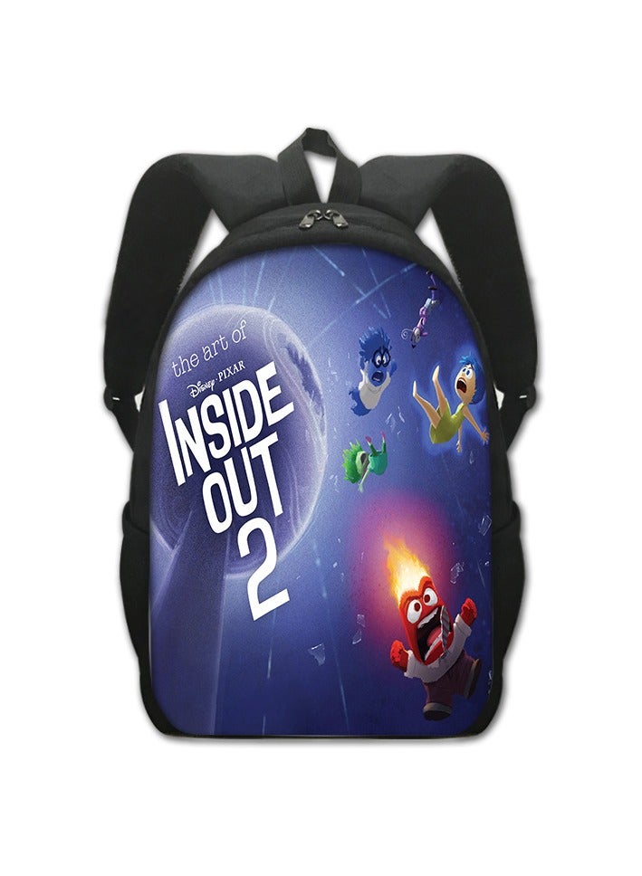 Inside Out Schoolbag Primary School Cartoon Backpack Children's Large Capacity Backpack 29*42*12.5cm