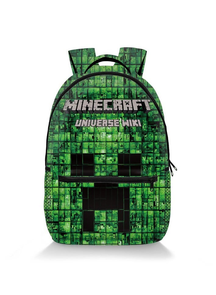Cartoon Anime Printed Backpack Full Large Capacity Student Schoolbag 30*41*14cm