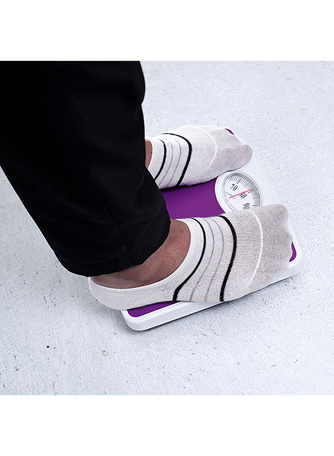 Mechanical Personal Weighing Scale Purple 74X28