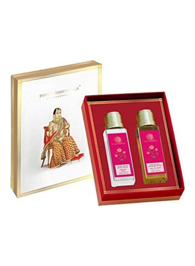 Indian Rose Body Care Duo Gift Box Multicolour 100ml