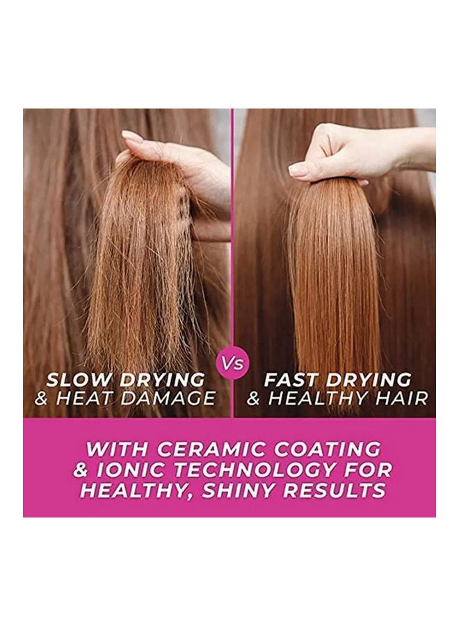 Hair Style One Step Volumizer Hair Dryer And Hot Air Brush Black