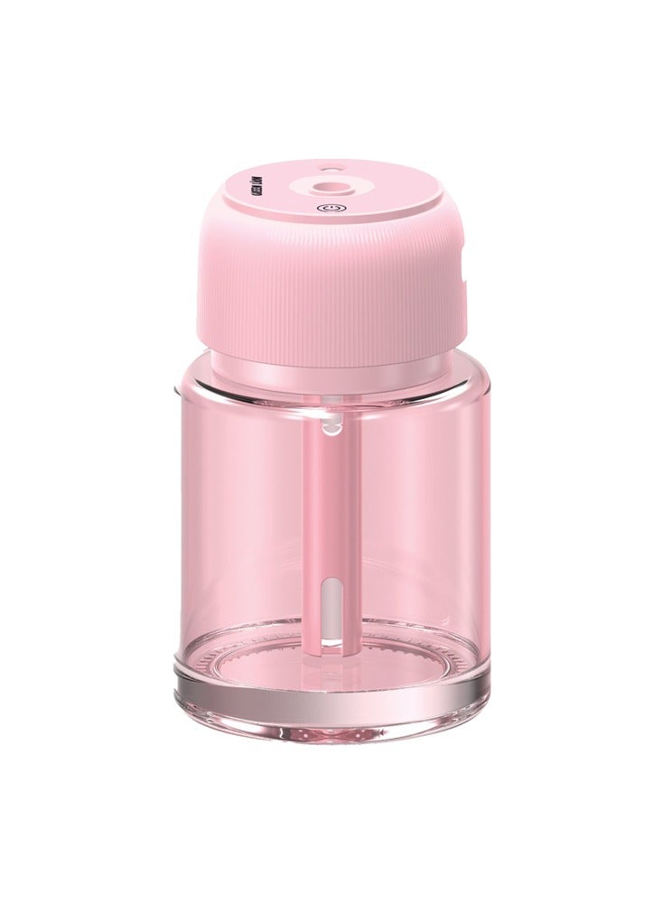 Fragrance Air Diffuser Multi Mode With Light Indicator, Type C Rechargeable, 160ml Capacity for Car Home Office Bedroom - Pink