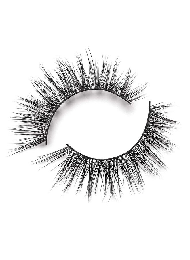 Luxe In Lite Mink Lashes ; Wispy Lashes Mink ; Natural Looking Lashes ; False Eyelashes ; Mink Cat Eye Lashes ; Strip Lashes ; Fake Lashes 13Mm Length, Reusable Up To 15 Wears