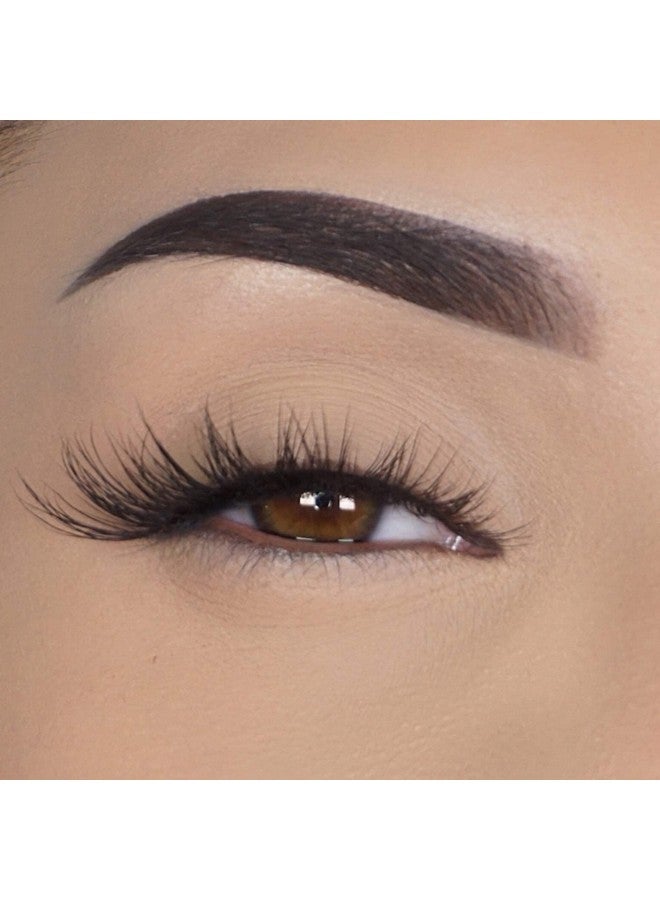 Luxe In Lite Mink Lashes ; Wispy Lashes Mink ; Natural Looking Lashes ; False Eyelashes ; Mink Cat Eye Lashes ; Strip Lashes ; Fake Lashes 13Mm Length, Reusable Up To 15 Wears