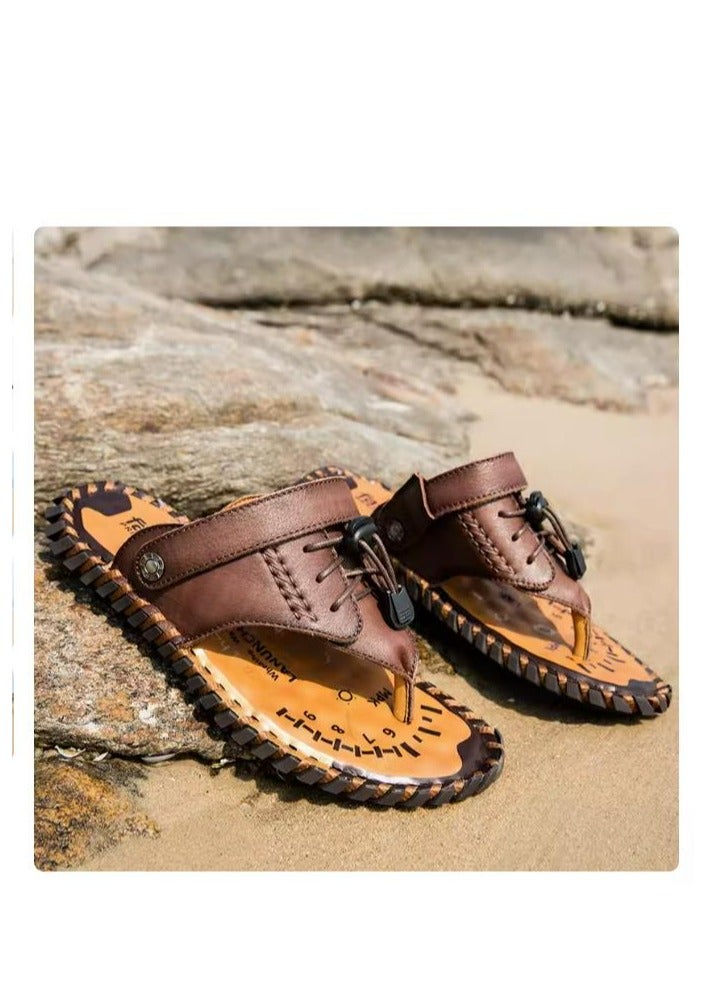 Men's Cork Slippers  Beach Slippers