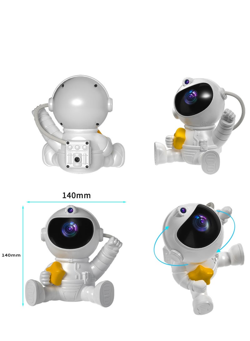 Astronaut Star Projector Galaxy Night Light Kids Space lights LED Lamp with Remote Control Timer and Remote 360° Adjustable Design for Gaming Room Home Theater