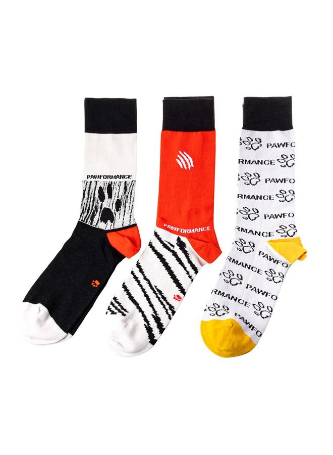 Dogs Performance Men's Socks Set 3 Pairs