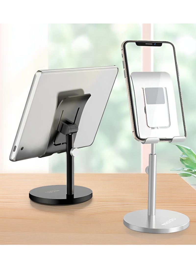 Adjustable Desktop Mobile and Tablet Holder Aluminum Alloy Phone Holder Model C70