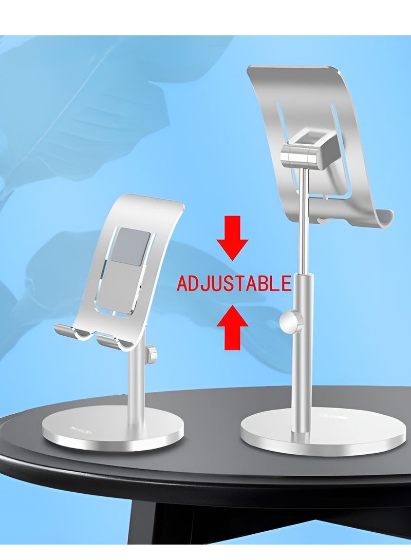 Adjustable Desktop Mobile and Tablet Holder Aluminum Alloy Phone Holder Model C70