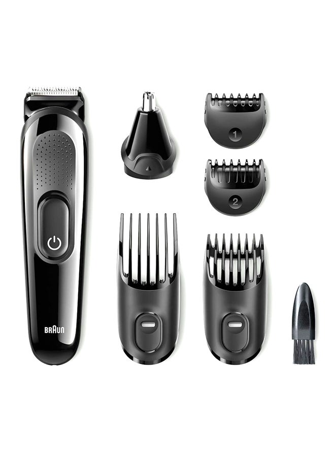 6-In-1 Electric Face And Head Trimming Kit Black