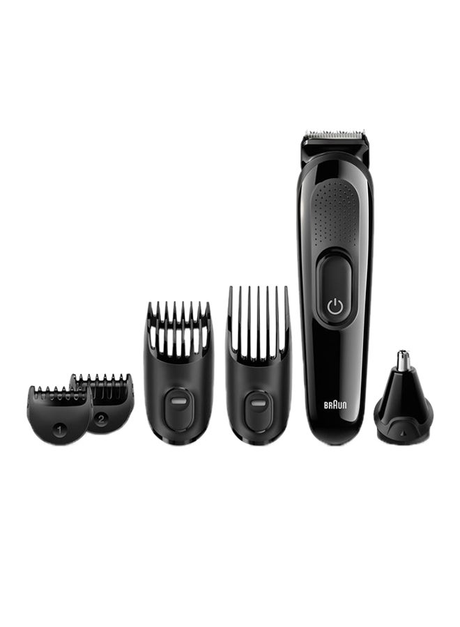 6-In-1 Electric Face And Head Trimming Kit Black