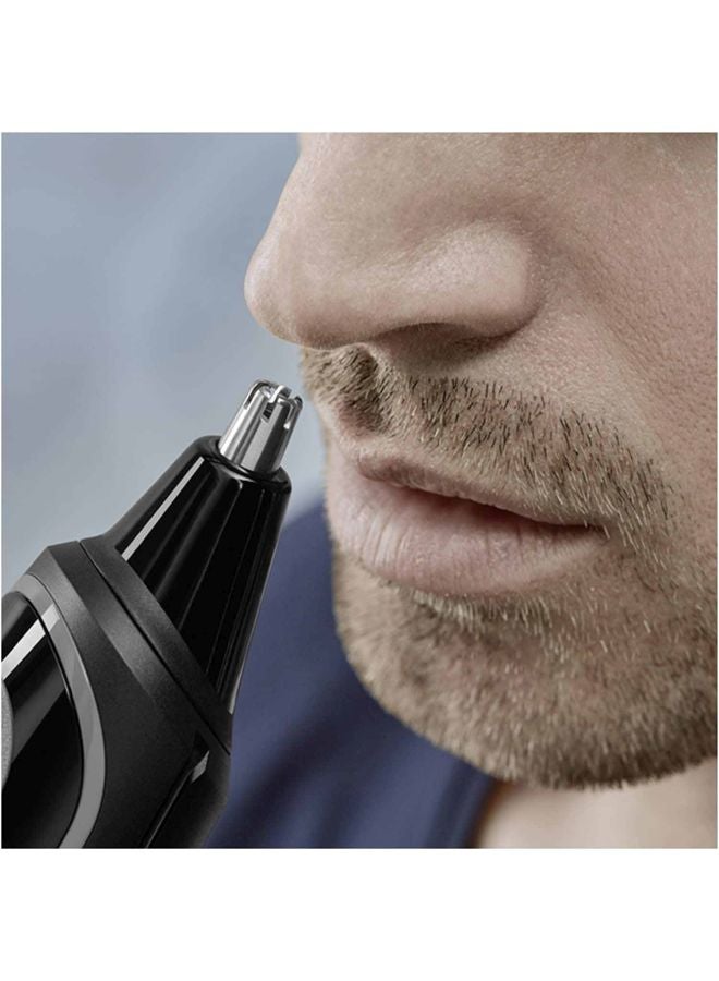 6-In-1 Face And Head Trimmer Black