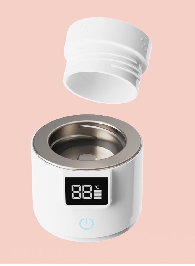 Portable Smart Baby Bottle Warmer Dual Function for Defrosting Warm Milk Heater & Thaw for Formula Breastmilk Keep Warm with Smart Temperature Control BPA Free