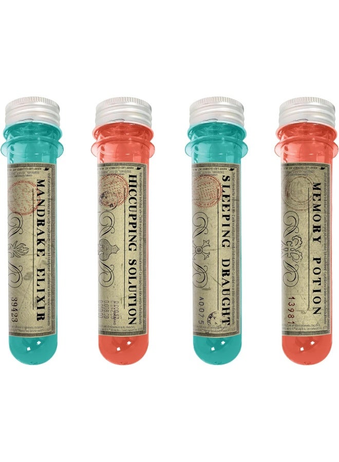 Hogwartz University Ooze Potion Bottle Slime Favors 4pcs