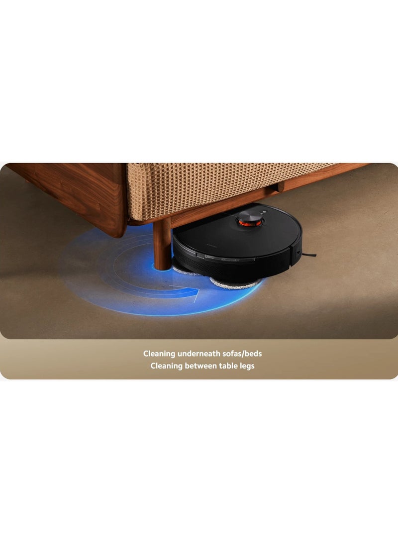 Robot Vacuum S20+ | 5200mAh battery | 6000Pa suction fan | Voice Control | Supports Mi Home/Alexa/Google App | 55 W BHR8157US | BHR8156US | BHR8159EU | B108GL Black