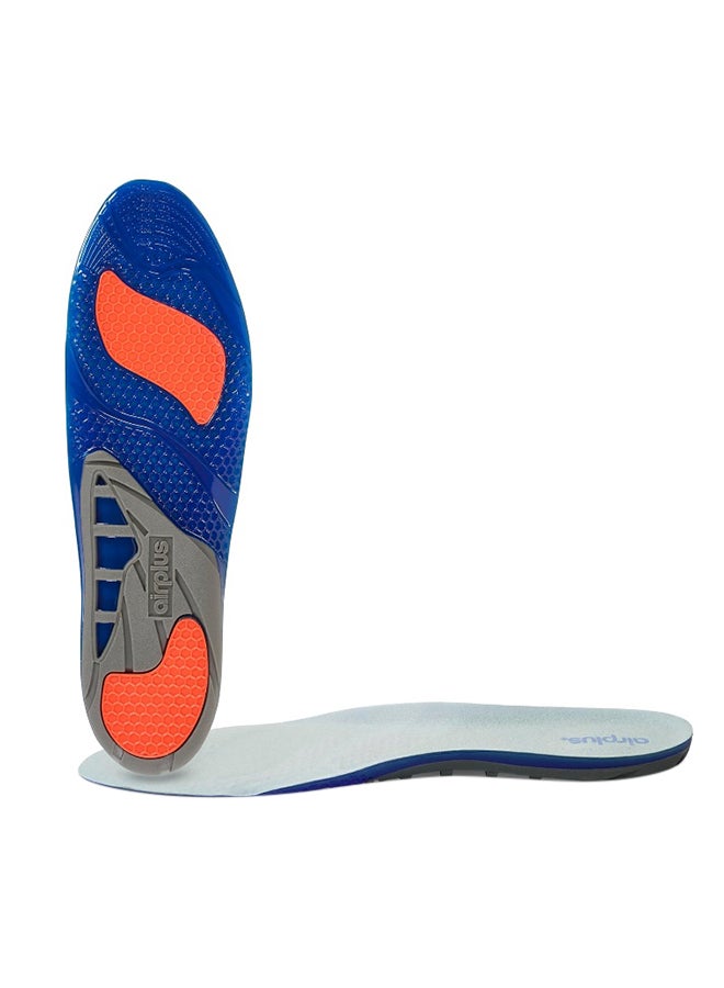 Extreme Active Gel Lightweight And Breathable Shoe Insoles For Cushion And Support Men'S Size 713