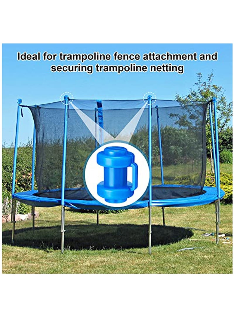 SYOSI 12 Pcs Summer 0.98Inches Diameter Trampoline Pole Caps Enclosure Pole Caps Trampoline Replacement Enclosure Poles for Net Hook Safety Accessories