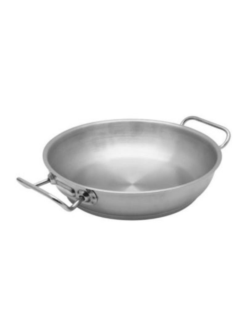 Steel Fry Pan With Side Handle 20Cm