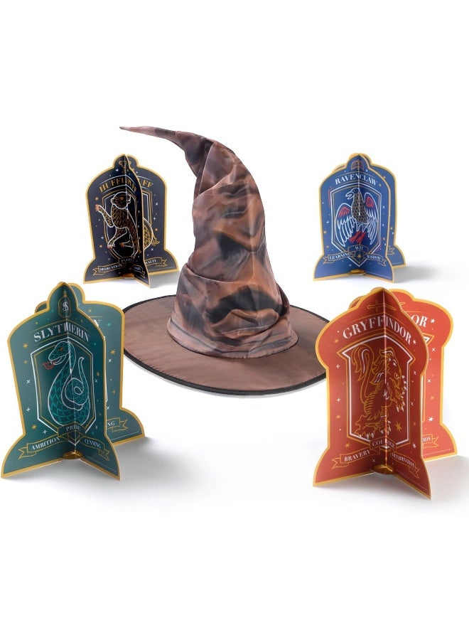 Hogwarts University 3-D Centerpieces 9in, 5pcs