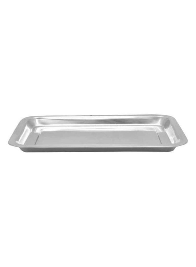 Steel Serving Tray Polished Look Superior Quality