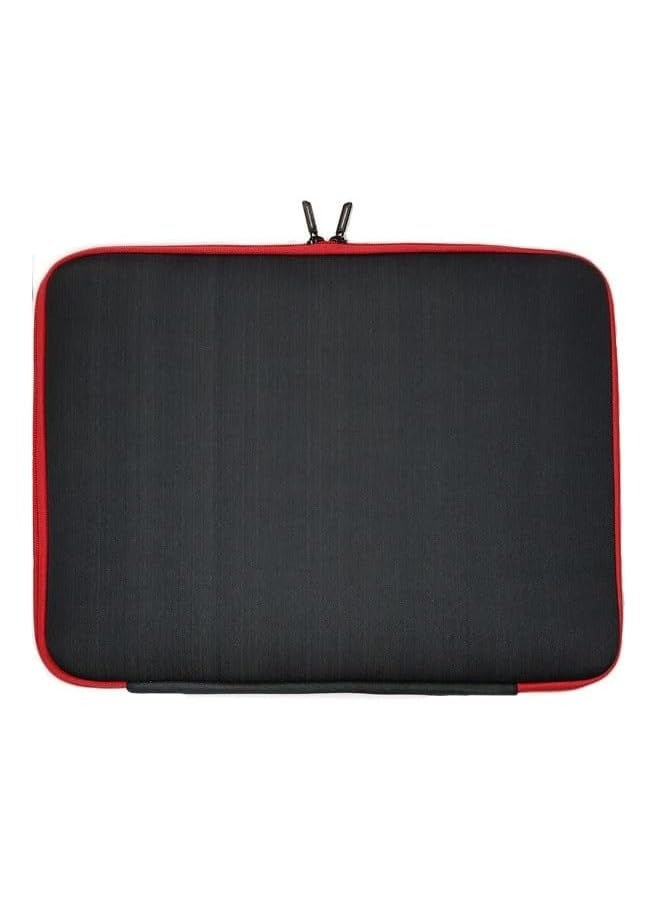 Soft Laptop Guard Cover Sleeve bags, Compatible with 15.0~15.6 inch Laptops and Tablets | Water Repellent | Neoprene Protective Bag | ‌High Protection | Black & Red