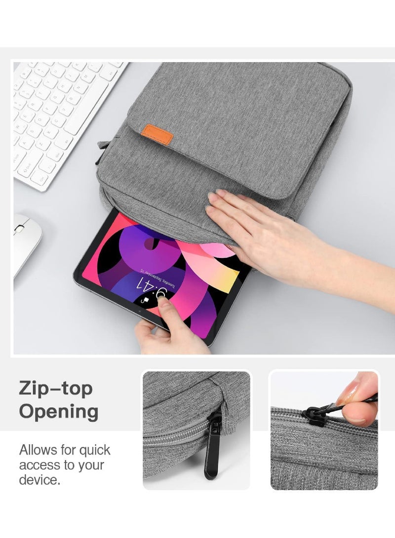 Inch Tablet Sleeve Bag Fits iPad air 5 10.9 2022 iPad Pro 11 M2 2022-2018 iPad 10th 10.9 Air 4 10.9 Tab S8 2022 Handle Carrying Case with Shoulder Strap