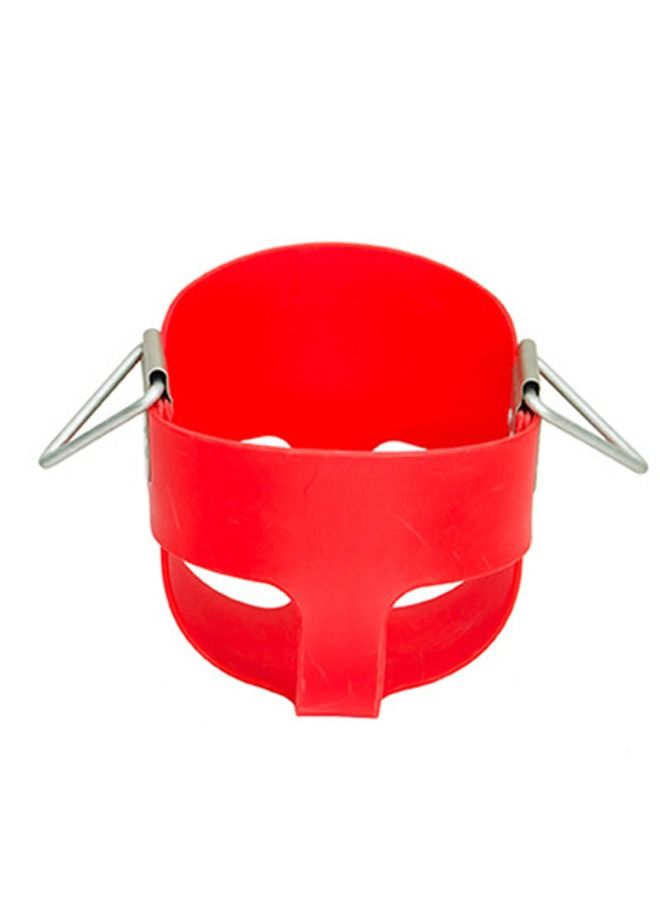 Lovely Toddler High Back Full Bucket Swings With Heavy Duty Plastic Coated Chains And Hook