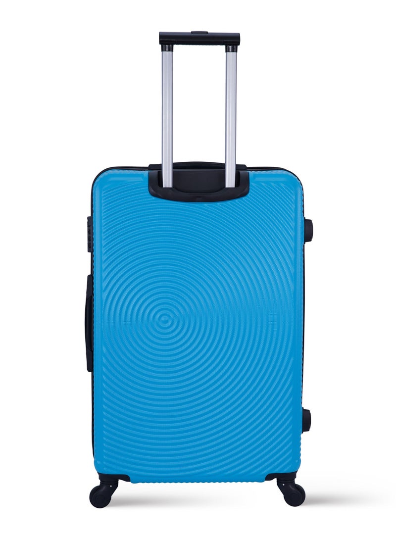 Astro ABS Hardside Spinner Check In Large Luggage Trolley 28 Inch Blue