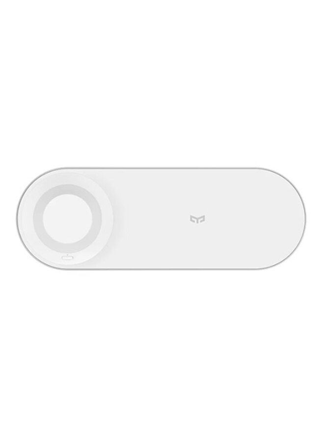 Yeelight Wireless Quick Fast Charger USB Charging Port Design with Separated Magnetic Design 7 LED Double Color Temperature
