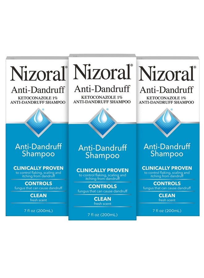 Antidandruff Shampoo With 1% Ketoconazole Fresh Scent 21 Fl Oz (Pack Of 3)