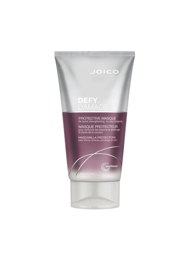 Defy Damage Protective Masque For Colortreated Hair Strengthen Bonds & Preserve Hair Color With Moringa Seed Oil & Arginine 5.1 Fl Oz