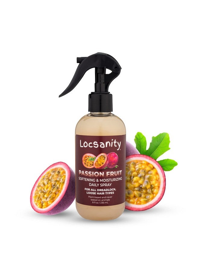 Daily Moisturizing Spray Passion Fruit Hair Scalp Moisturizer Refreshening For Dreadlocks Sisterlock Microlock Controls Frizz Oilfree