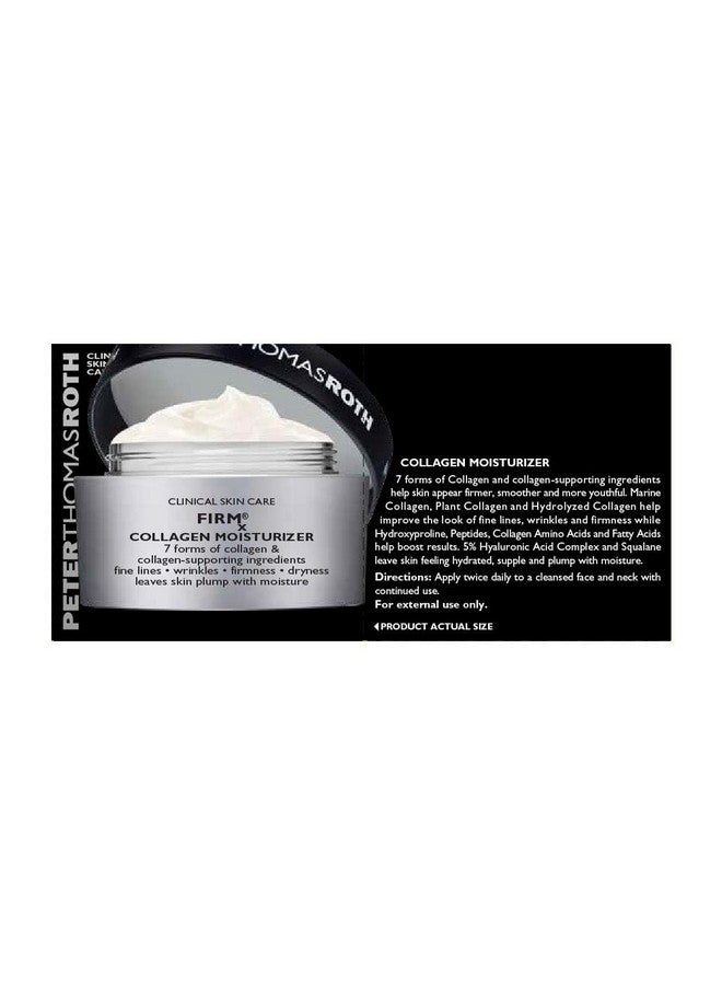 Firmx Collagen Moisturizer Face Cream With Collagen Collagen Skin Cream Firming Face Cream 1.7 Oz