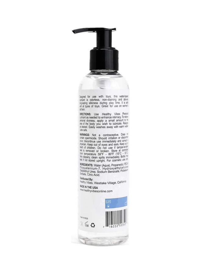 Water Based Lube